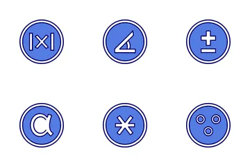 Math Symbols Icon Pack