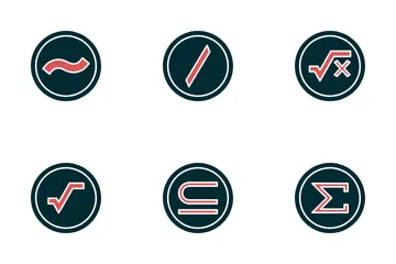 Math Symbols Icon Pack