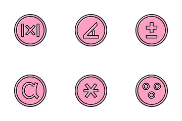 Math Symbols Icon Pack