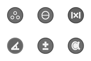 Math Symbols Icon Pack