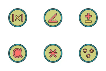 Math Symbols Icon Pack