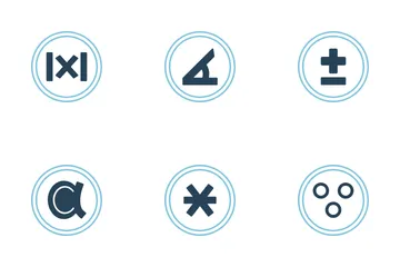 Math Symbols Icon Pack