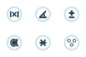 Math Symbols Icon Pack