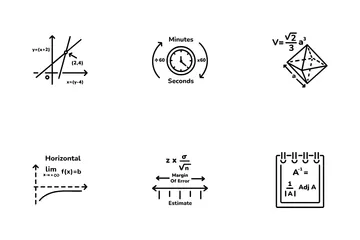 Mathematik Symbolpack