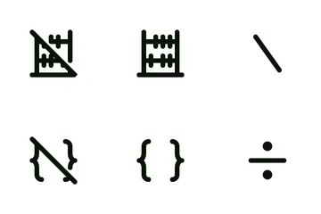 Mathématiques Pack d'Icônes