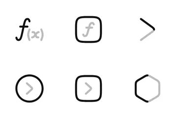 Mathématiques Icon Pack