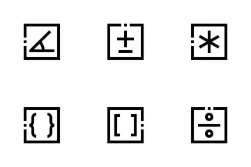 Mathematische Symbole Symbolpack