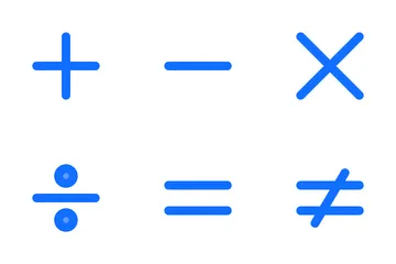 Mathematische Symbole Symbolpack