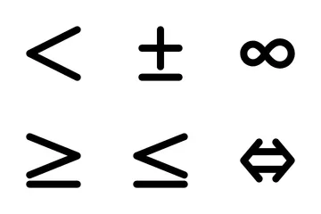 Mathematische Symbole Symbolpack