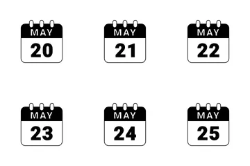 May Date Icon Pack