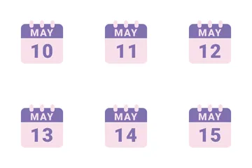 May Date Icon Pack