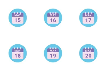 May Date Icon Pack