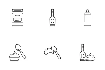 Mayonnaise Icon Pack