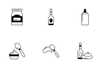 Mayonnaise Icon Pack