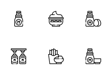 Mayonnaise Icon Pack