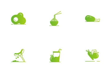 Meal And Breakfast Icon Pack