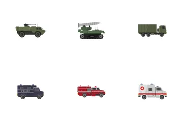 Means Of Transport Icon Pack