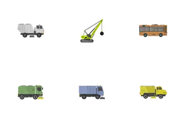 Means Of Transport Icon Pack