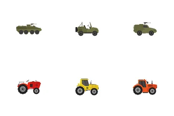 Means Of Transport Icon Pack