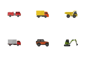 Means Of Transport Icon Pack