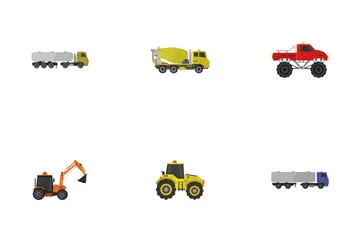 Means Of Transport Icon Pack