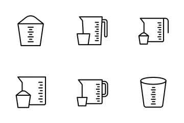 Measuring Cup Icon Pack