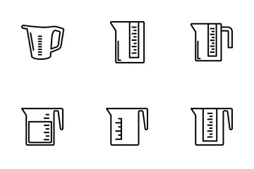 Measuring Cups Icon Pack