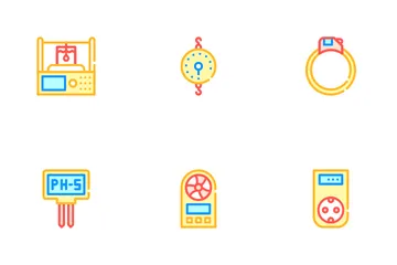 Measuring Equipment Icon Pack