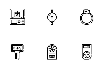 Measuring Equipment Icon Pack