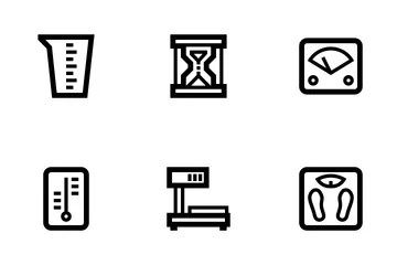 Measuring Tools Icon Pack