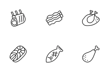 Meat Icon Pack