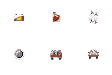 Mechanic Shop Tool Icon Pack