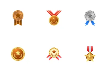 Medal And Badges Icon Pack