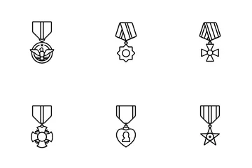 Medalhas de Honra Pacote de Ícones