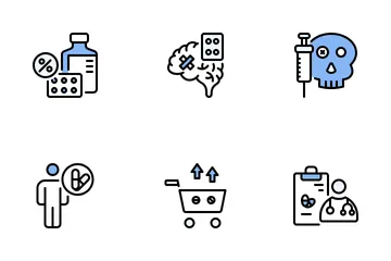 Médicaments et médicaments Pack d'Icônes