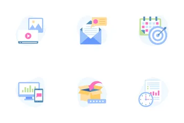 Media Advertising Icon Pack