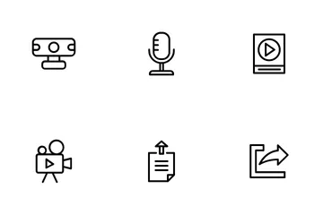 Media And Communication Icon Pack