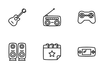 Media And Entertainment Icon Pack