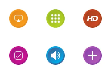 Media Buttons Icon Pack