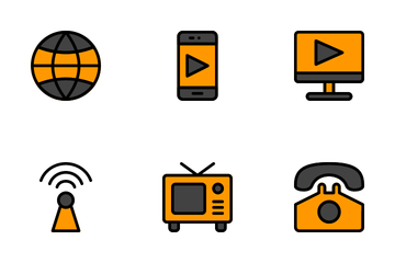 Media & Communication Icon Pack