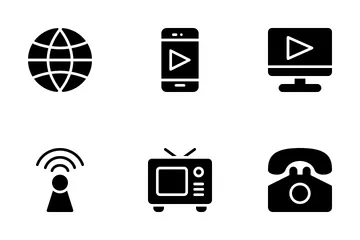 Media & Communication Icon Pack