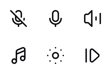 Media Control Icon Pack