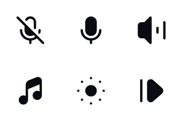 Media Control Icon Pack