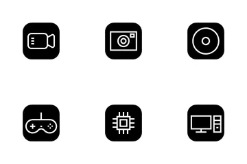 Media Entertainment Icon Pack