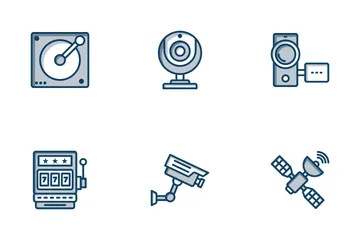 Media Gadgets Icon Pack