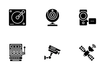 Media Gadgets Icon Pack