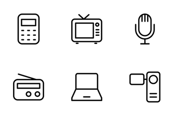 Media Icons Icon Pack