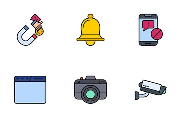 Media Interactions Icon Pack