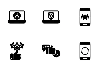 Media Interactions Icon Pack