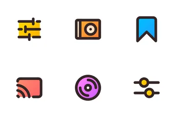 Media Player UI Icon Pack